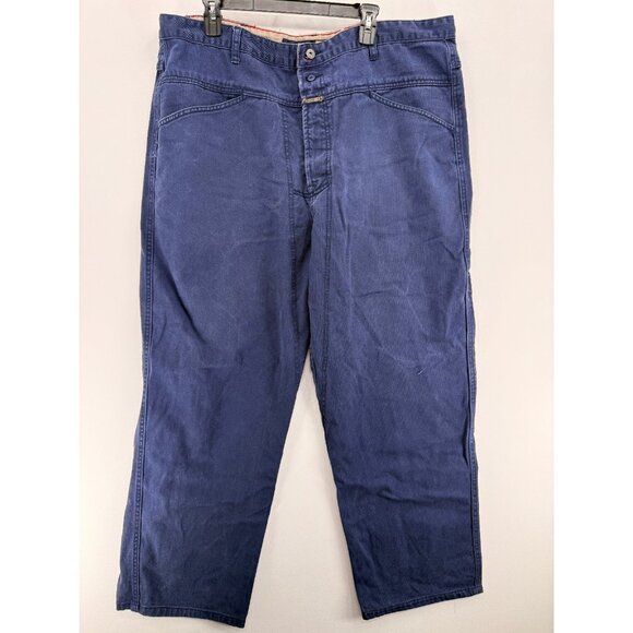 Vtg Marithe Francois Girbaud Baggy Jeans Mens 40x32 Y2K Wide Denim Streetwear - Picture 3 of 10